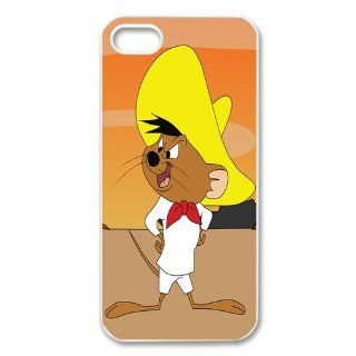 Mystic Zone Speedy Gonzales iPhone 5 Case for iPhone 5 Cover Cartoon Fits Case WSQ0096: Cell Phones & Accessories