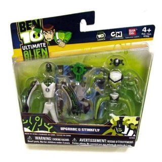 Ben 10 (Ten) Alien Creation Chamber Mini Figure 2 Pack Upgrade and Stinkfly: Toys & Games