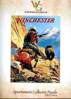 Horseman and Bear  Winchester Poster Puzzle: Toys & Games
