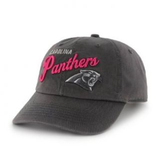 NFL Carolina Panthers Women's Breast Cancer Awareness Audrey Clean Up Cap, Charcoal : Sports Fan Baseball Caps : Clothing