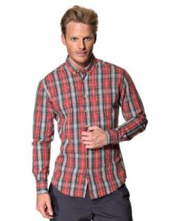 Kronstadt Men's Long sleeved Shirt at  Mens Clothing store Button Down Shirts