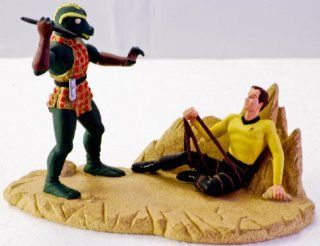 1996   Paramount   Applause Inc   Star Trek   Arena Miniature (James T. Kirk vs Gorn)   Stardate 3045.6   Arena Miniature Sculpture   Numbered #993 of 7500 Produced   Very Rare   Limited Edition   Collectible: Toys & Games