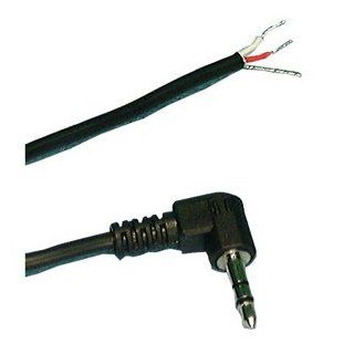 3.5mm Stereo Right Angle Plug to Bare Wire  70 3536 Electronics