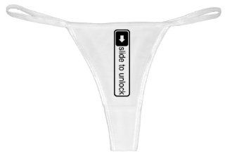 Slide To Unlock   High Quality Sexy Thong Underwear (White Color) X LARGE SIZE: Everything Else