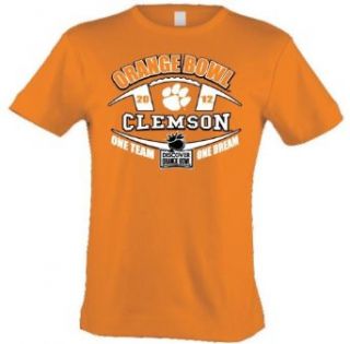 Clemson University Tigers 2012 Orange Bowl LONG SLEEVE Tee Shirt (Large): Clothing