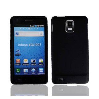 For At&t Samsung Infuse 4g I997 Accessory   Black Hard Case Protector Cover + Free Lf Style Pen: Cell Phones & Accessories