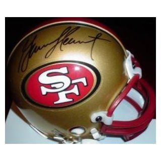 Garrison Hearst (San Francisco 49ers) ) Football Mini Helmet  Sports Related Collectibles  Sports & Outdoors