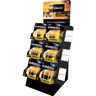 Duracell Batteries Coppertop Batteries, Variety Pack Battery Sizes D, C, AA, AAA, 9V, Display Case: Health & Personal Care