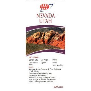 AAA Nevada & Utah: Carson City, Lake Tahoe Area, Las Vegas, Ogden, Provo, Reno, Salt Lake City: Arches, Bryce Canyon & Zion National Park Maps, Downtown Salt Lake City Map, Las Vegas Strip Map, Driving Distance Charts, Toll Bridge & Ferry Infor