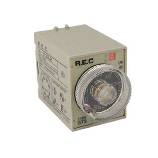 ST3PA A AC 220V 0 60 Seconds 60s Power ON Delay Time Relay 8 Pin DPDT: Home Improvement