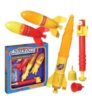 Deluxe Water Rocket Launcher Set: Toys & Games