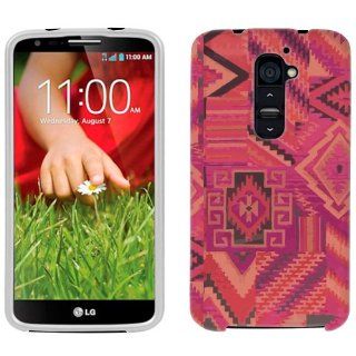 LG G2 Aztec Pink Tribal Pattern Phone Case Cover: Cell Phones & Accessories