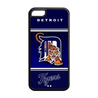 MLB Iphone Case Detroit Tigers Baseball Team Logo Desing for TPU Best Iphone 5c Case (AT&T/ Verizon/ Sprint): Cell Phones & Accessories