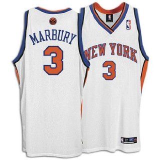 Knicks Reebok Men's NBA 05 06 Authentic Home Jersey ( sz. 40, White : Marbury, Stephon : Knicks ) : Sports Fan Jerseys : Sports & Outdoors