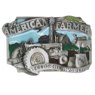 Little Hand The American Farmer Feeds The World Mens Boys Belt Buckles at  Mens Clothing store Apparel Belts