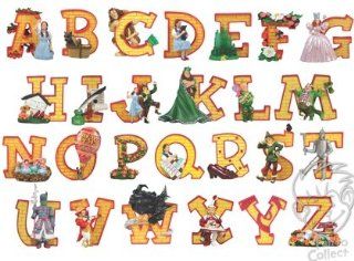 Wizard Of Oz Alphabet Letter Figurine, LETTER S   Childrens Wall Decor
