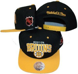 Boston Bruins Retro Arch Snapback Hat : Sports Fan Baseball Caps : Sports & Outdoors