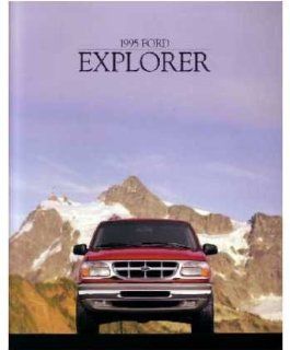 1995 Ford Explorer Sales Brochure Literature Piece Advertisement Specifications Automotive