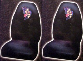 Jasmine Becket Fairy Car Bucket Seat Covers   One Pair: Automotive
