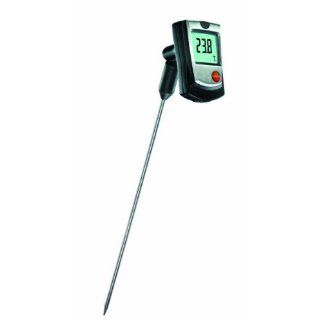 Testo 0560 9055 Pocket Line Compact Penetration Digital Thermometer,  35 to 350 Degree F Range, 0.1 Degree F Resolution, 3 AAA Battery: Science Lab Digital Thermometers: Industrial & Scientific
