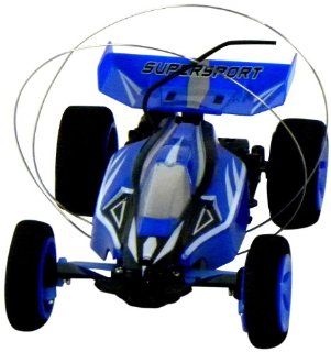 Super Buggy Self Righting Mini RC Car with LiPo Battery and Charger, 1/43 Scale (Colors may Vary): Toys & Games