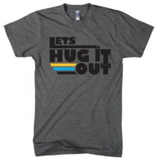 Lets Hug it out T shirt Grey XL Youth at  Mens Clothing store