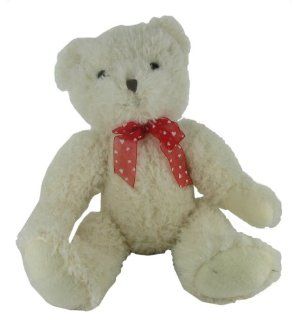 Emma White Teddy Bear by The Beverly Hills Teddy Bear Co.: Toys & Games
