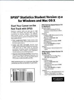 SPSS 17.0 Integrated Student Version (9780321628947): Inc. SPSS Inc.: Books