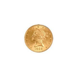 Early Gold Bullion $5 Liberty Almost Uncirculated: Toys & Games