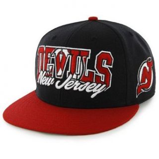 '47 BRAND New Jersey Devils Logo Infiltrator Snapback Cap   Size Adj at  Mens Clothing store