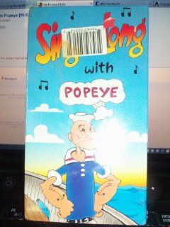 Sing Along With Popeye [VHS]: Popeye: Movies & TV