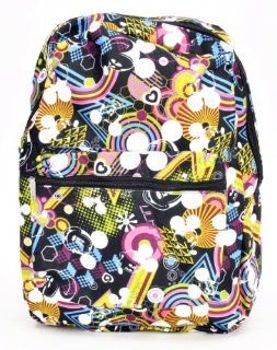 Walt Disney Mickey Mouse Mickey Pattern Teenager Young Adult Large Backpack and Mickey Bifold Wallet Set, Backpack Size Approximately 16": Toys & Games