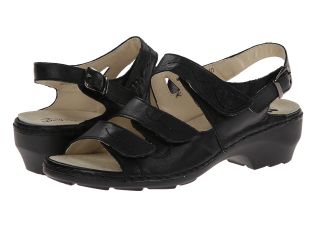 Spring Step Benicia Womens Dress Sandals (Black)