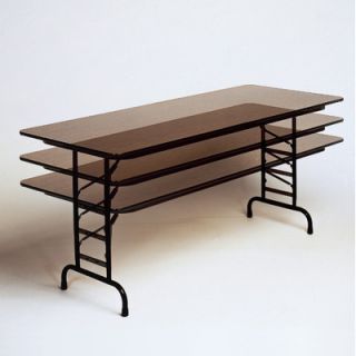 Correll, Inc. Rectangular Folding Table CFAXXXXM Size: 30 x 60