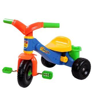 Big Dragonfly High Quality Happy Baby Beginings Ready Steady Ride On Tricycle for Toddlers & Kids with Foot Pedals and Basket Exquiste Gift Box Package Colorful: Toys & Games