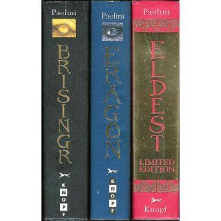 Inheritance 3 Book Hardcover Boxed Set (Eragon, Eldest, Brisingr): Christopher Paolini: 9780375846151: Books