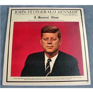 John Fitzgerald Kennedy A Memorial Album.   Vinyl LP Record: Books