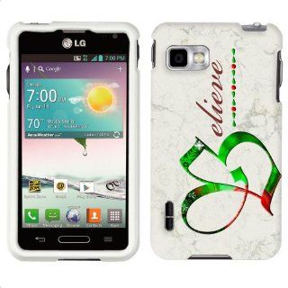 Sprint LG Optimus F3 Believe Phone Case Cover Cell Phones & Accessories
