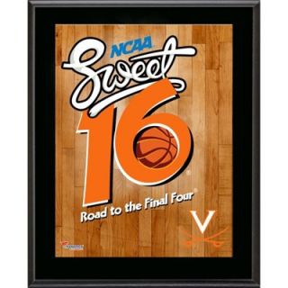 Virginia Cavaliers 2014 Sweet 16 Sublimated 10.5 x 13 Plaque