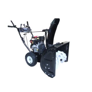 Power Smart 208 cc 28 in Two Stage Electric Start Gas Snow Blower