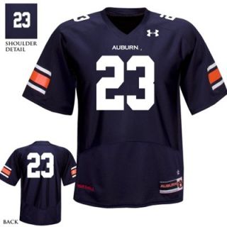 Under Armour Auburn Tigers Youth Navy Blue #23 Replica Football Jersey