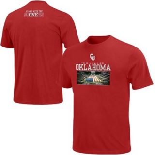 Majestic Oklahoma Sooners Youth Only One T Shirt   Crimson