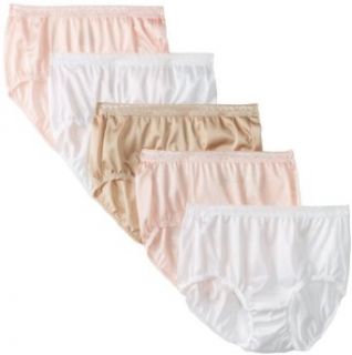 Hanes Women's 5 Pack Nylon Brief Panty