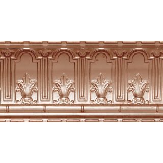 Armstrong Metallaire Trefoil Cornice Ceiling Tile Borderfill (Common 13.25 in x 48 in; Actual 13.25 in x 48 in)