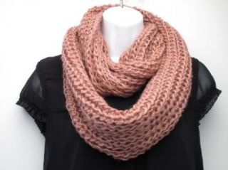 Super Soft Acrylic/Wool Chunky Knitted Circle Loop Scarf Country Grape at  Womens Clothing store