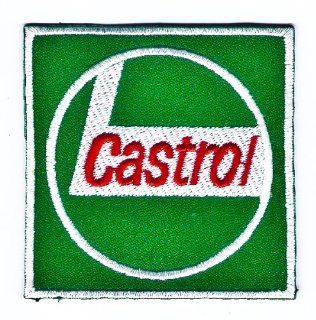 Team Racing Castrol Motor Oil Logo Sign Symbol Embroidery Embroidered Sew on Iron on Patch: Everything Else