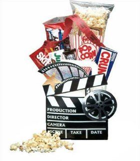 Rave Reviews Movie Night Gift Basket : Gourmet Snacks And Hors Doeuvres Gifts : Grocery & Gourmet Food