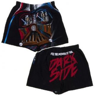 Briefly Stated Men's Star Wars Boxer, Black, Small: Clothing