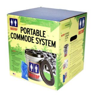 RESTOP Commode Contains 2 RS1s and 6 RS2s : Camping Sanitation Supplies : Sports & Outdoors