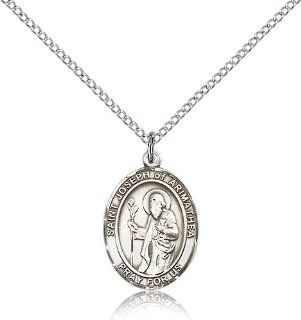 St. Joseph Of Arimathea Pendants   Sterling Silver St. Joseph of Arimathea Pendant Including 18 Inch Necklace Jewelry